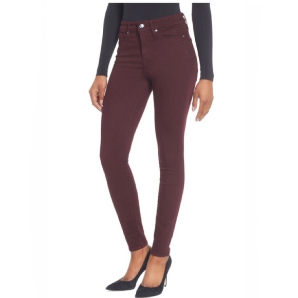 Good American Denim - Good American good legs burgundy jeans Good American Denim - Good American good legs burgundy jeans
